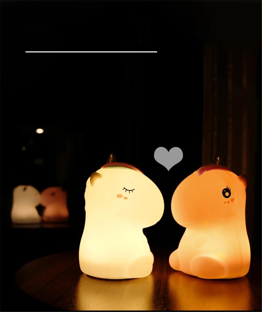 Desidiya® Touch Silicone Panda Light – Night Light for Kids, Girls & Boys | Cute Bedroom Decor for Women | Valentine Special