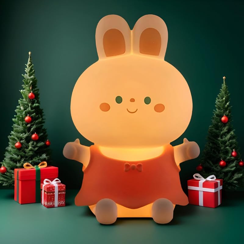 Desidiya® Touch Silicone Panda Light – Night Light for Kids, Girls & Boys | Cute Bedroom Decor for Women | Valentine Special