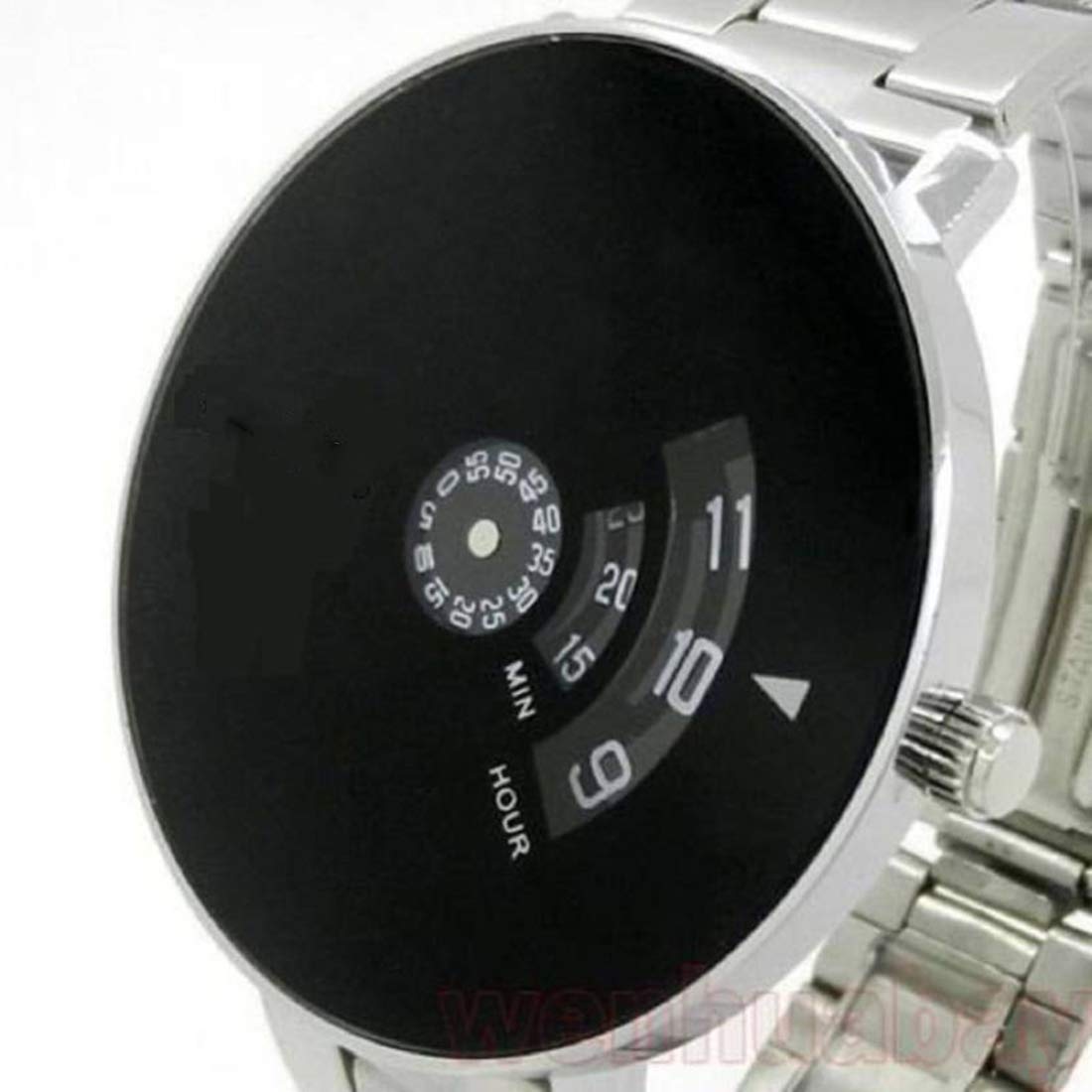 Latest Generation Black Dial Analog Watch For Men Pack Of - 1