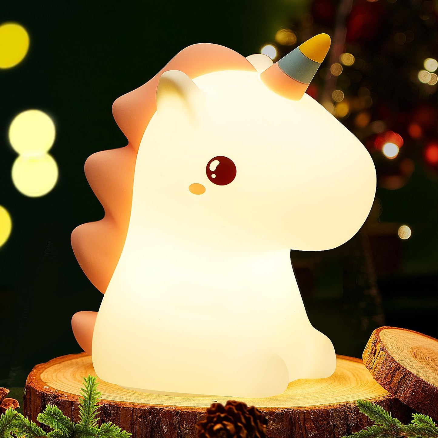 Desidiya® Touch Silicone Panda Light – Night Light for Kids, Girls & Boys | Cute Bedroom Decor for Women | Valentine Special