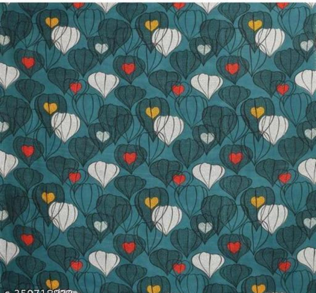 Super Soft Glace Cotton All Round Elastic Fitted Double Bed Bedsheet with 2 Pillow Covers-72x78x8