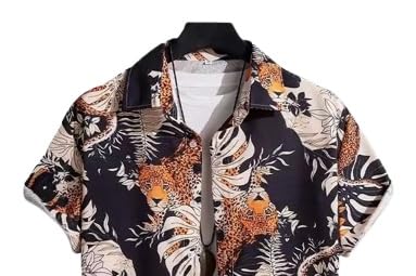 Casual Printed Half Sleeves Shirt for Man