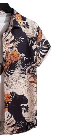 Casual Printed Half Sleeves Shirt for Man