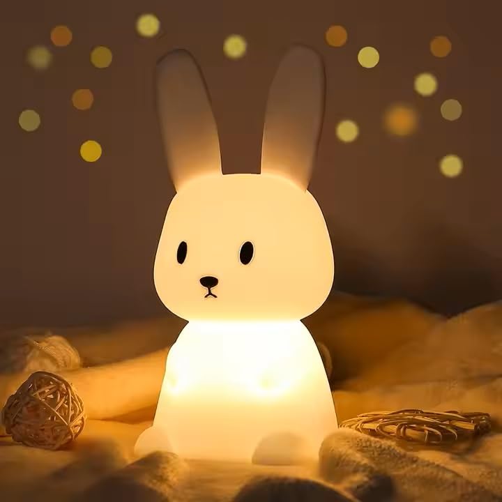 Desidiya® Touch Silicone Panda Light – Night Light for Kids, Girls & Boys | Cute Bedroom Decor for Women | Valentine Special