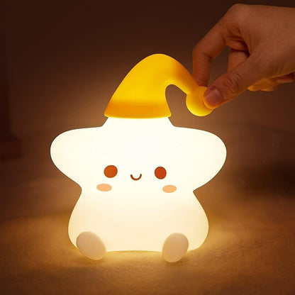 Desidiya® Touch Silicone Panda Light – Night Light for Kids, Girls & Boys | Cute Bedroom Decor for Women | Valentine Special
