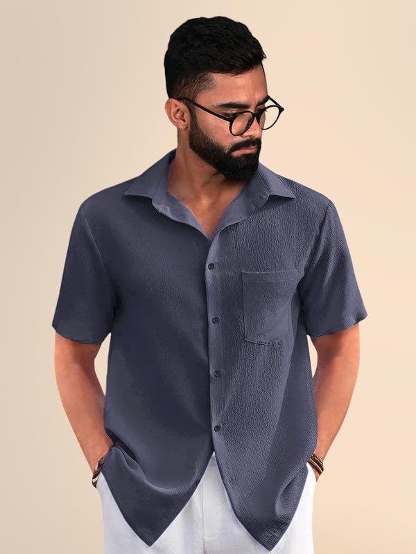 Combo of Men's Regular Fit Shirt  (Pack of 2)