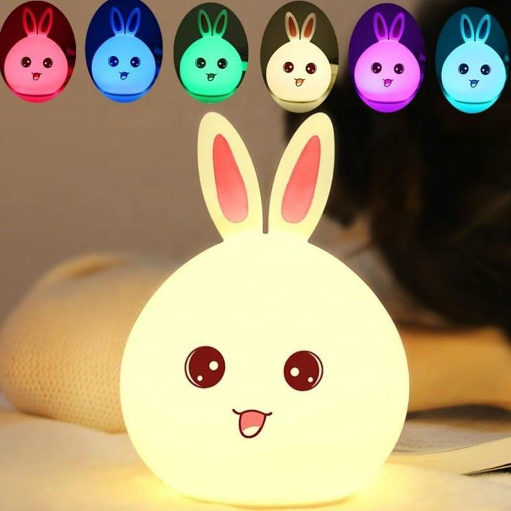 Desidiya® Touch Silicone Panda Light – Night Light for Kids, Girls & Boys | Cute Bedroom Decor for Women | Valentine Special