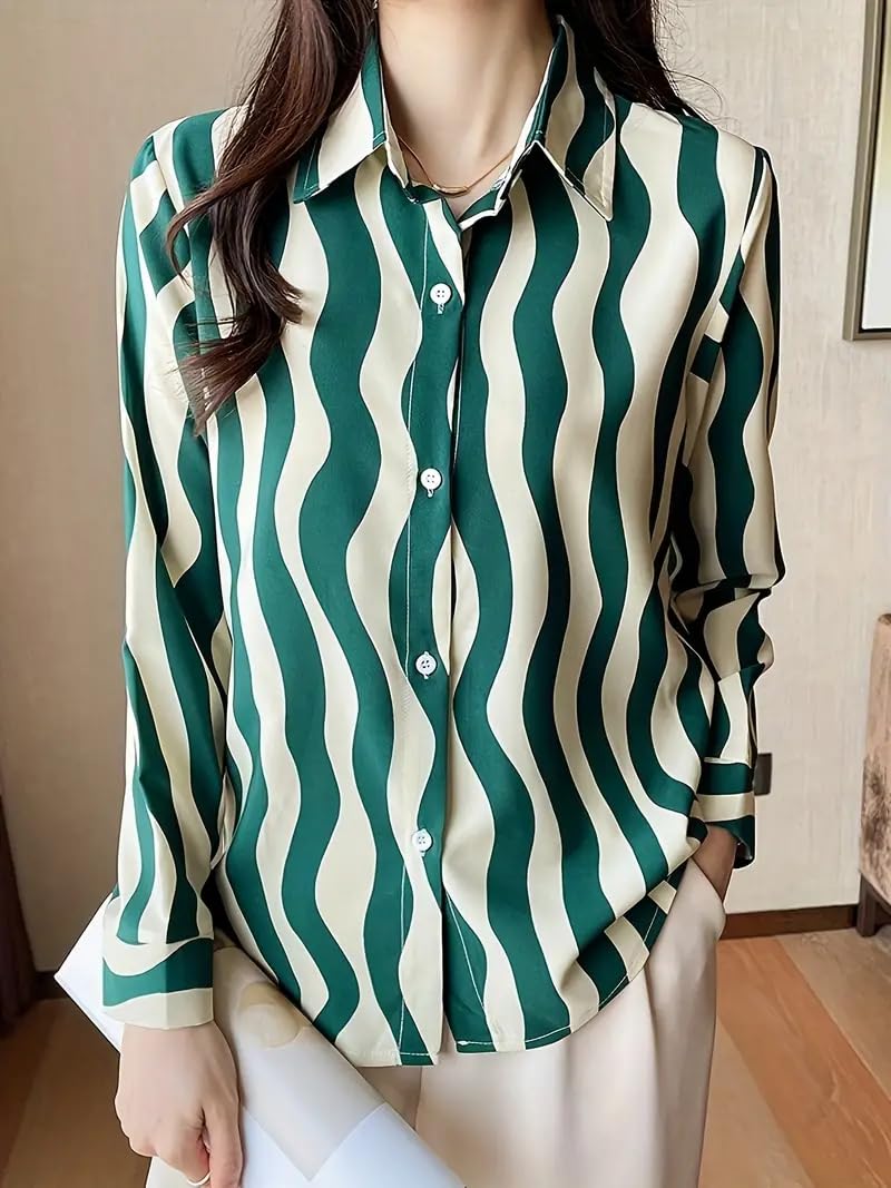 GRECIILOOKS Shirt for Women Stylish | Long Shirt for Women | Oversized Shirt for Women | Women Shirt | Woman TOP