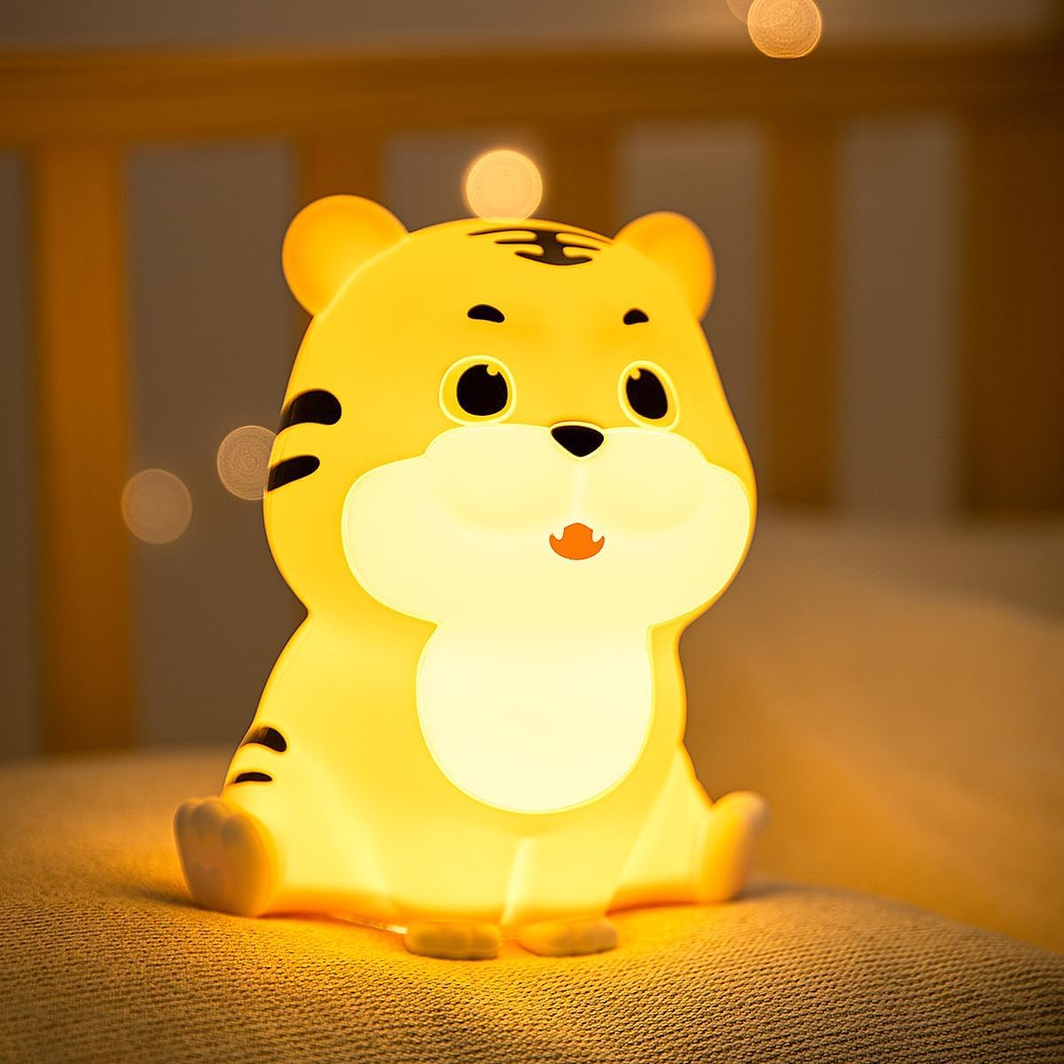Desidiya® Touch Silicone Panda Light – Night Light for Kids, Girls & Boys | Cute Bedroom Decor for Women | Valentine Special