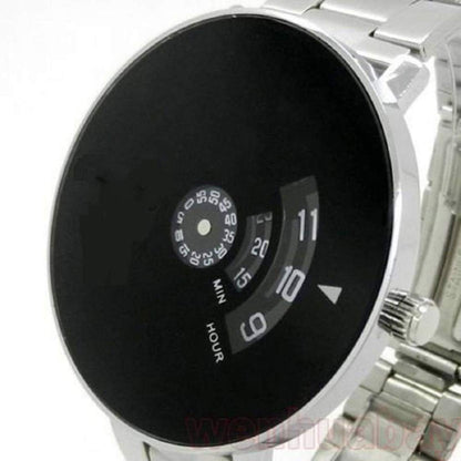 Latest Generation Black Dial Analog Watch For Men Pack Of - 1
