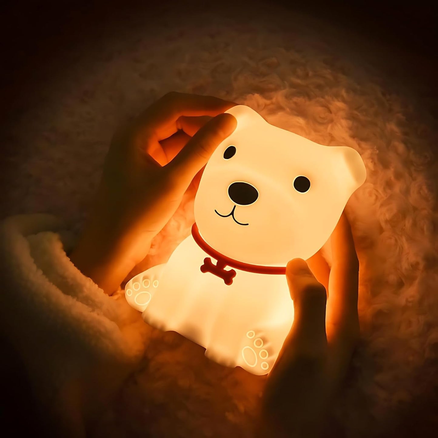Desidiya® Touch Silicone Panda Light – Night Light for Kids, Girls & Boys | Cute Bedroom Decor for Women | Valentine Special
