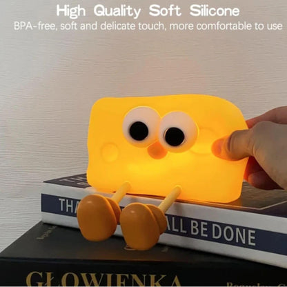 Desidiya® Touch Silicone Panda Light – Night Light for Kids, Girls & Boys | Cute Bedroom Decor for Women | Valentine Special