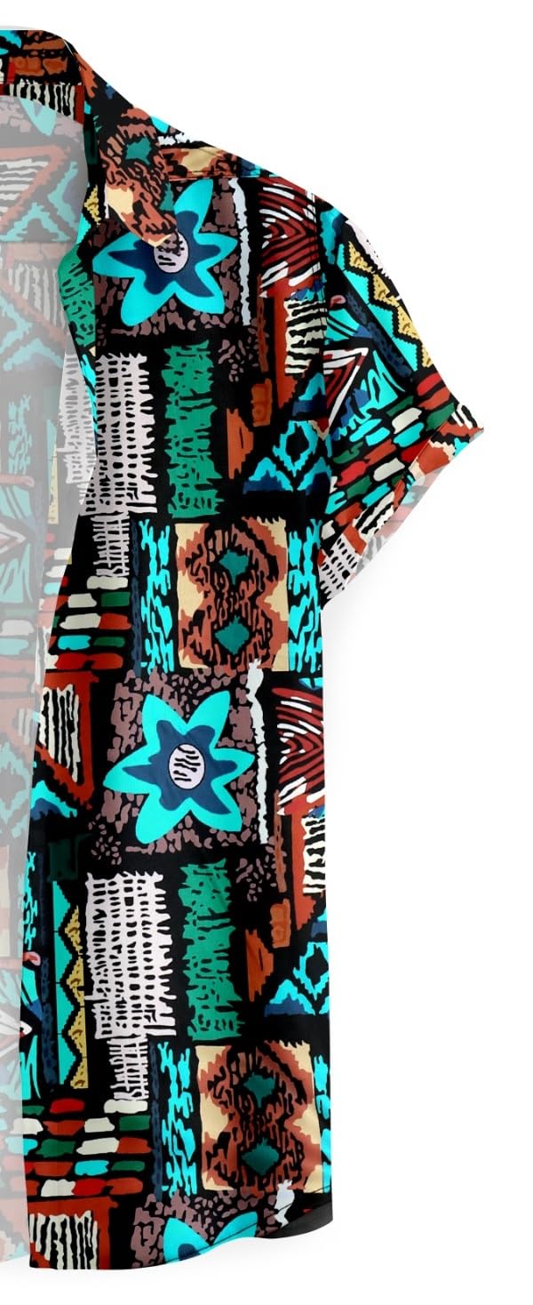Casual Printed Half Sleeves Shirt for Man