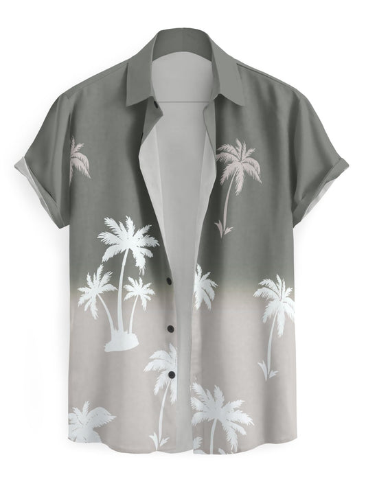 Hmkm Stylish Men’s Half Sleeve Casual Shirt | Trendy Printed Regular Fit Shirt for Men | Soft & Breathable Fabric | Summer Wear