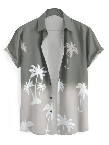 Hmkm Stylish Men’s Half Sleeve Casual Shirt | Trendy Printed Regular Fit Shirt for Men | Soft & Breathable Fabric | Summer Wear