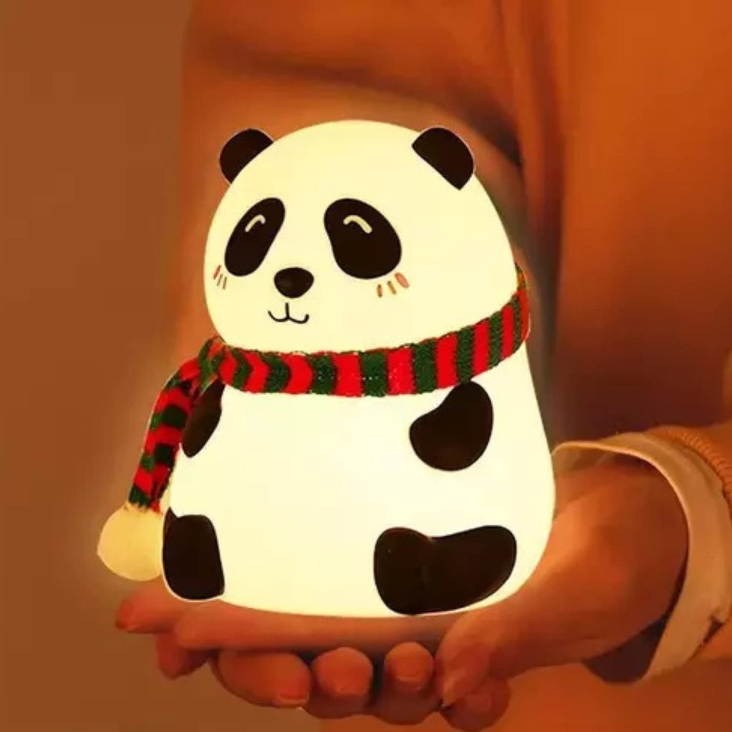 Desidiya® Touch Silicone Panda Light – Night Light for Kids, Girls & Boys | Cute Bedroom Decor for Women | Valentine Special