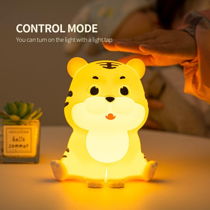 Desidiya® Touch Silicone Panda Light – Night Light for Kids, Girls & Boys | Cute Bedroom Decor for Women | Valentine Special