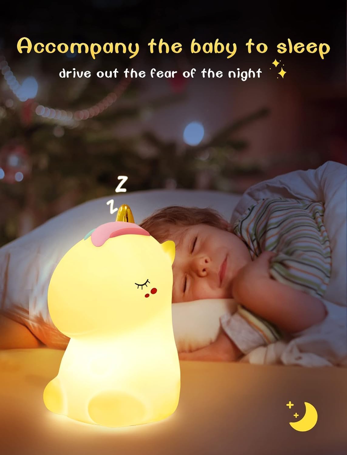Desidiya® Touch Silicone Panda Light – Night Light for Kids, Girls & Boys | Cute Bedroom Decor for Women | Valentine Special