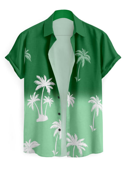 Hmkm Stylish Men’s Half Sleeve Casual Shirt | Trendy Printed Regular Fit Shirt for Men | Soft & Breathable Fabric | Summer Wear