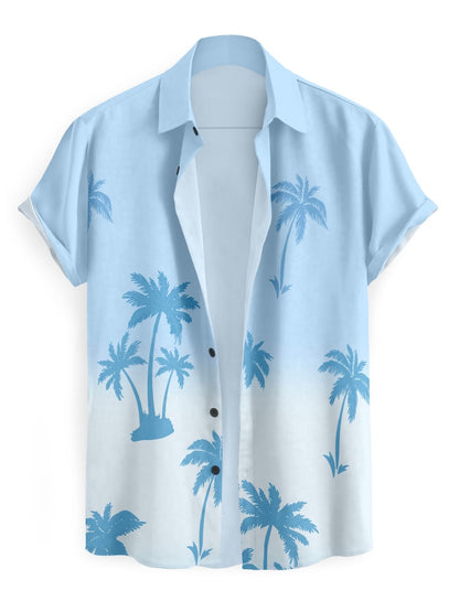 Hmkm Stylish Men’s Half Sleeve Casual Shirt | Trendy Printed Regular Fit Shirt for Men | Soft & Breathable Fabric | Summer Wear
