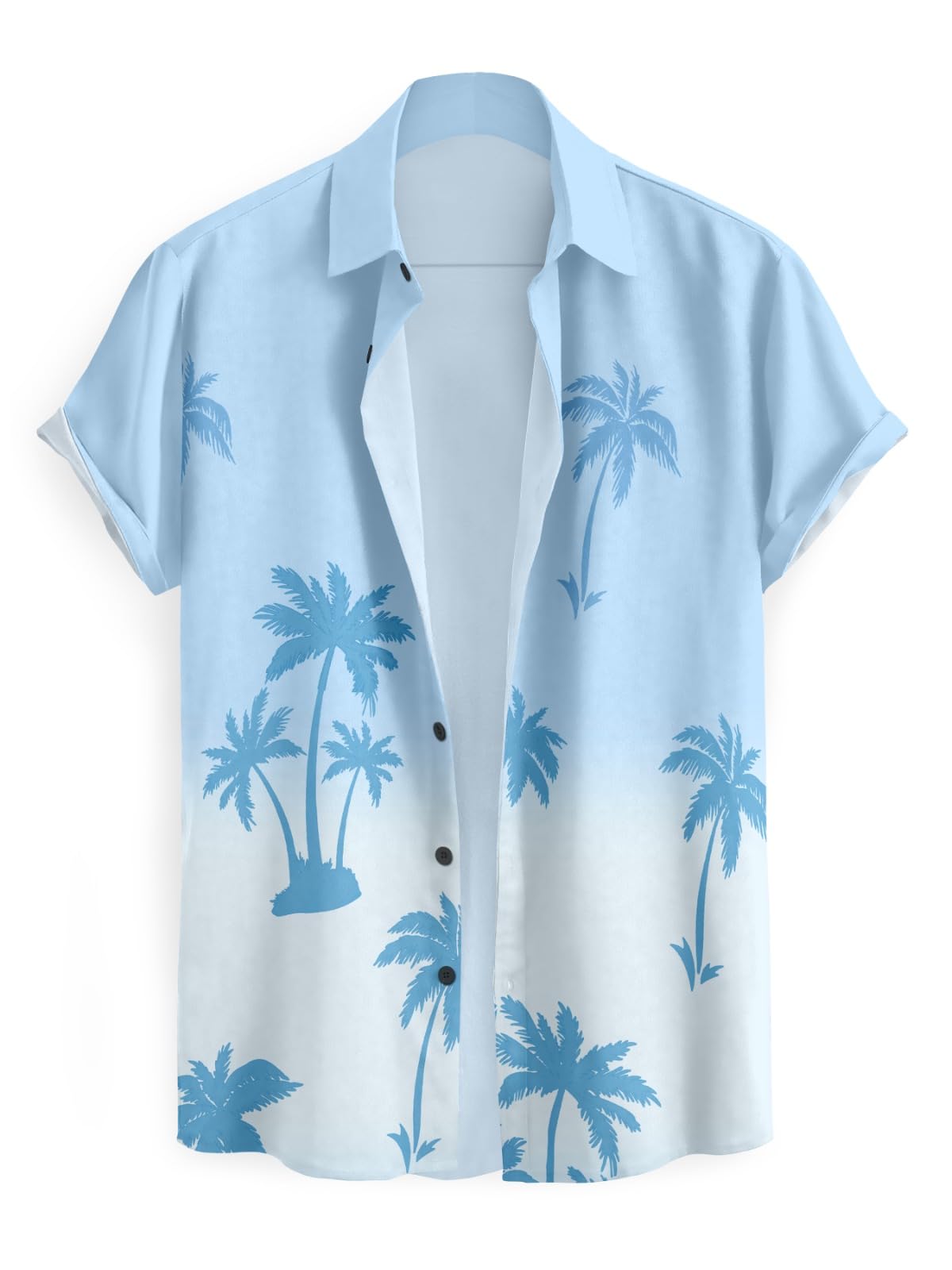 Hmkm Stylish Men’s Half Sleeve Casual Shirt | Trendy Printed Regular Fit Shirt for Men | Soft & Breathable Fabric | Summer Wear