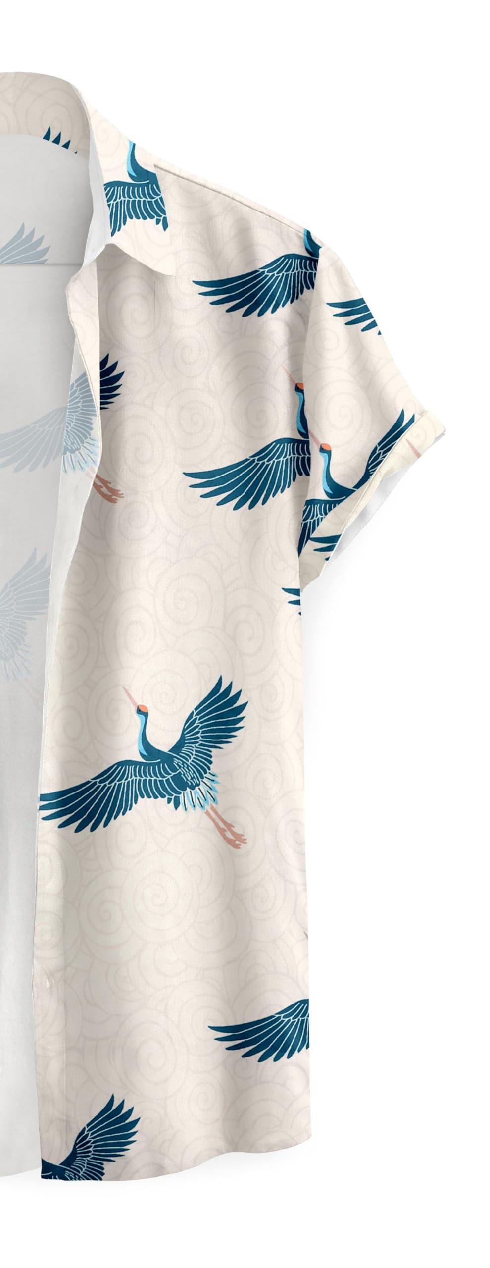 Casual Printed Half Sleeves Shirt for Man