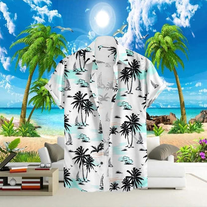 Casual Printed Half Sleeves Shirt for Man