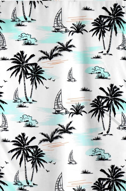 Casual Printed Half Sleeves Shirt for Man