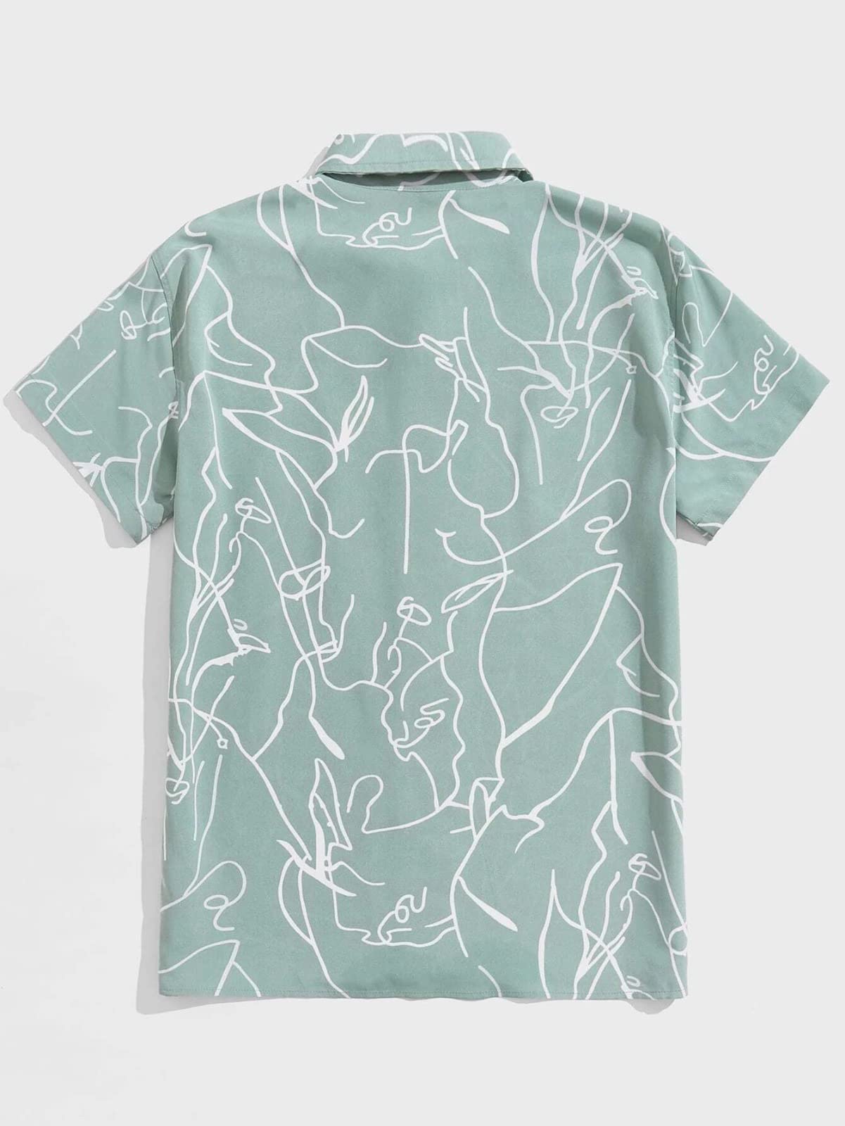 LERIYA FASHION Men's Rayon Shirt - Summer Button Down Shirts | Half Sleeve Printed |Formal |Casual Stylish (Available in Plus Size and Combo Pack of 2)
