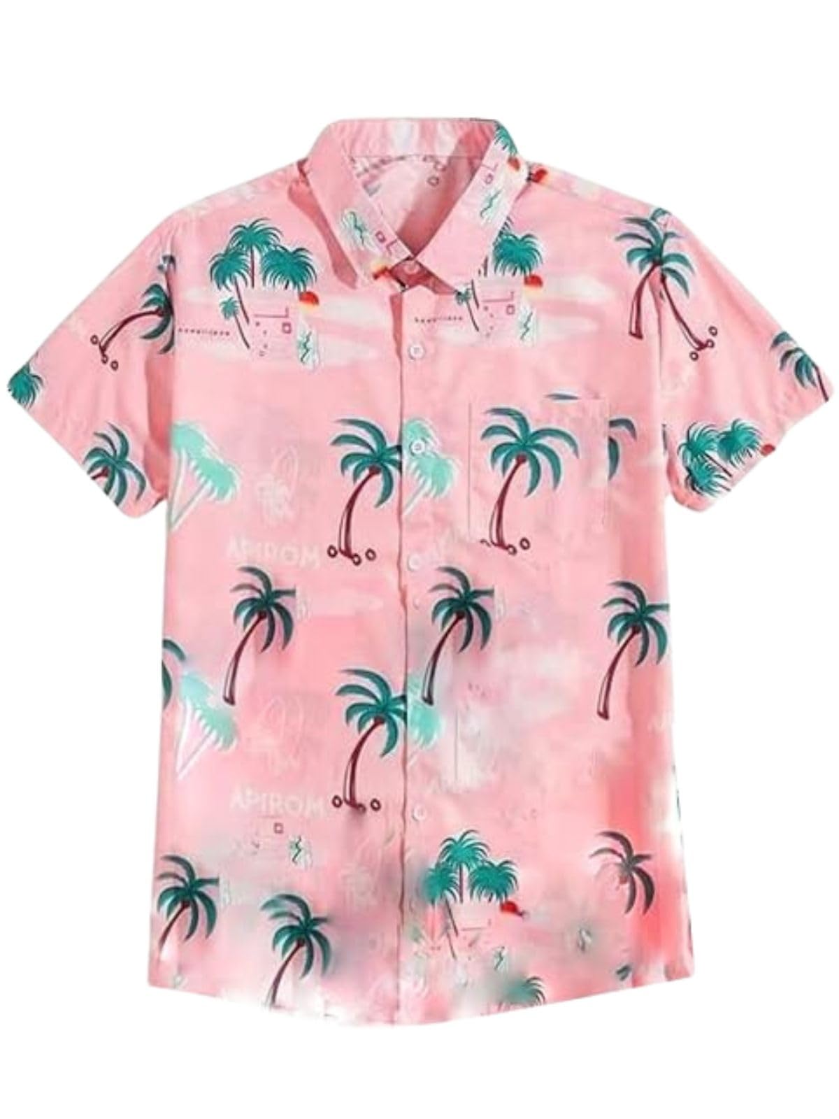 LERIYA FASHION Men's Rayon Shirt - Summer Button Down Shirts | Half Sleeve Printed |Formal |Casual Stylish (Available in Plus Size and Combo Pack of 2)
