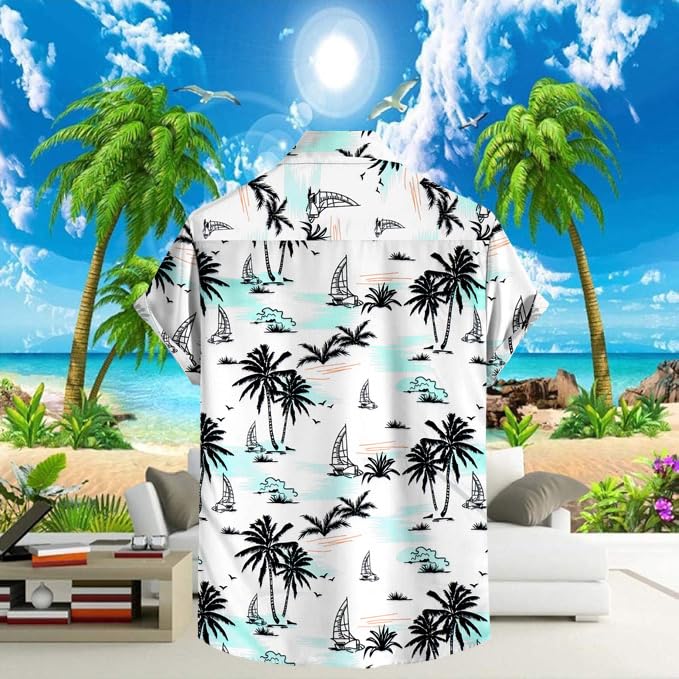 Casual Printed Half Sleeves Shirt for Man