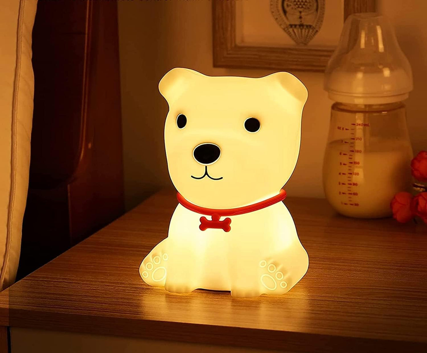 Desidiya® Touch Silicone Panda Light – Night Light for Kids, Girls & Boys | Cute Bedroom Decor for Women | Valentine Special
