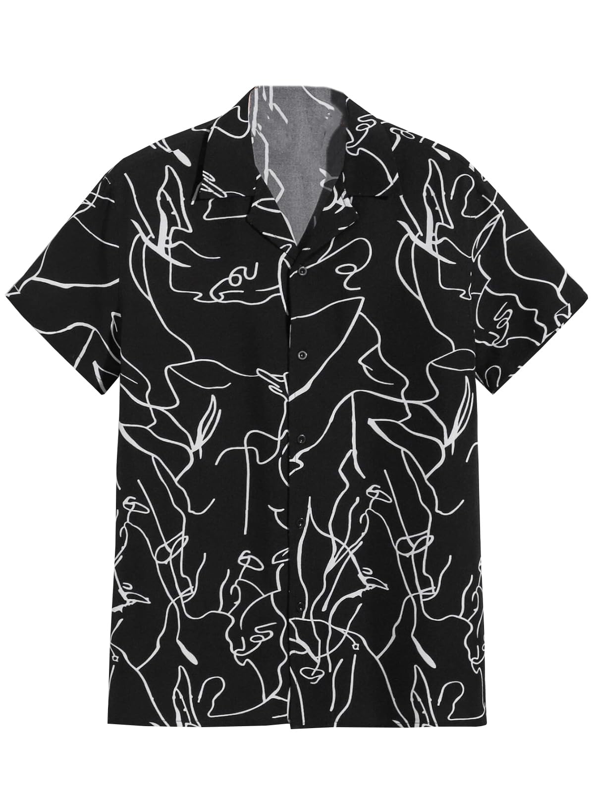 LERIYA FASHION Men's Rayon Shirt - Summer Button Down Shirts | Half Sleeve Printed |Formal |Casual Stylish (Available in Plus Size and Combo Pack of 2)