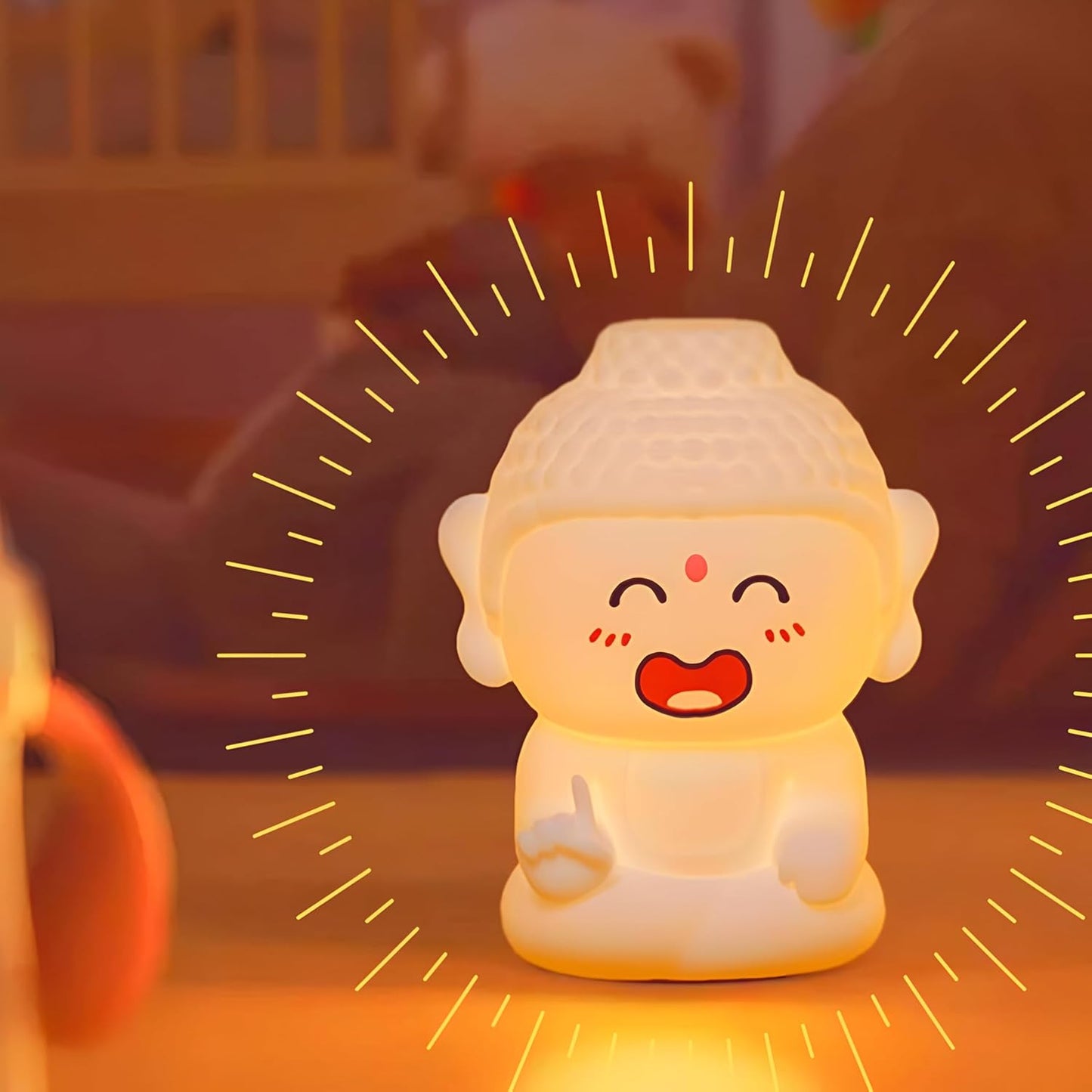 Desidiya® Touch Silicone Panda Light – Night Light for Kids, Girls & Boys | Cute Bedroom Decor for Women | Valentine Special