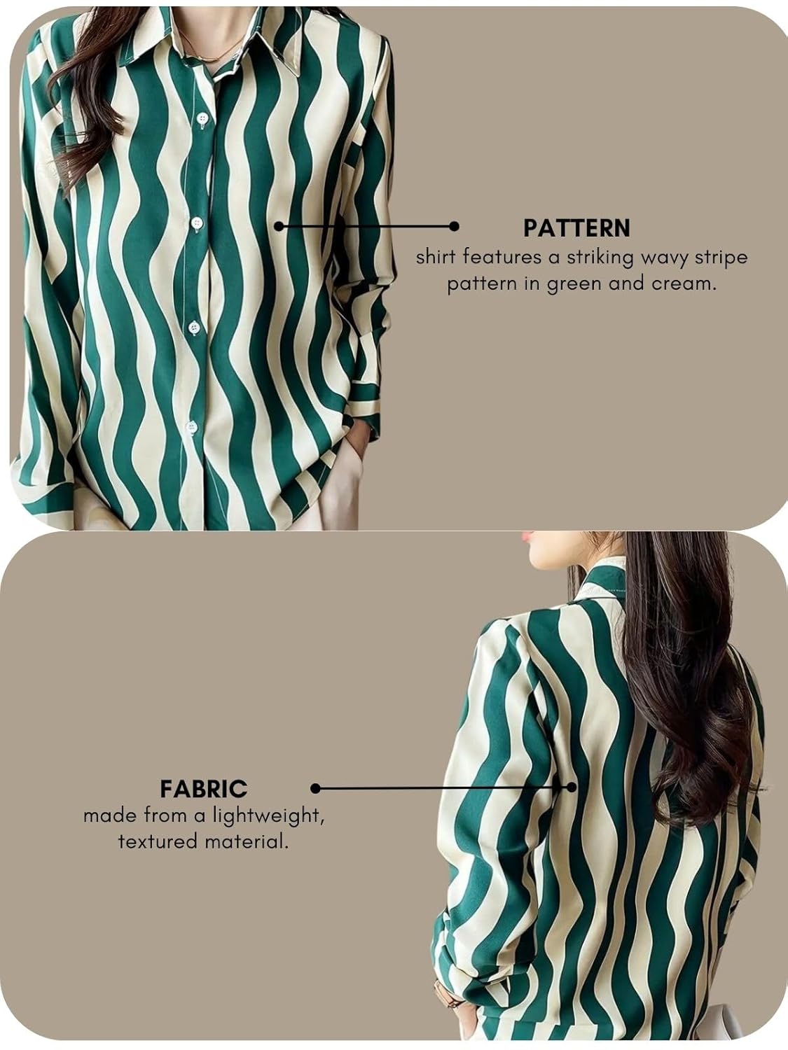 GRECIILOOKS Shirt for Women Stylish | Long Shirt for Women | Oversized Shirt for Women | Women Shirt | Woman TOP