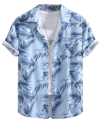 LERIYA FASHION Men's Rayon Shirt - Summer Button Down Shirts | Half Sleeve Printed |Formal |Casual Stylish (Available in Plus Size and Combo Pack of 2)