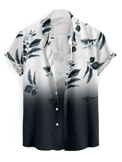 LAMBOO Men Regular, Super Slim Fit Printed, Self Design Spread Collar Casual Shirt