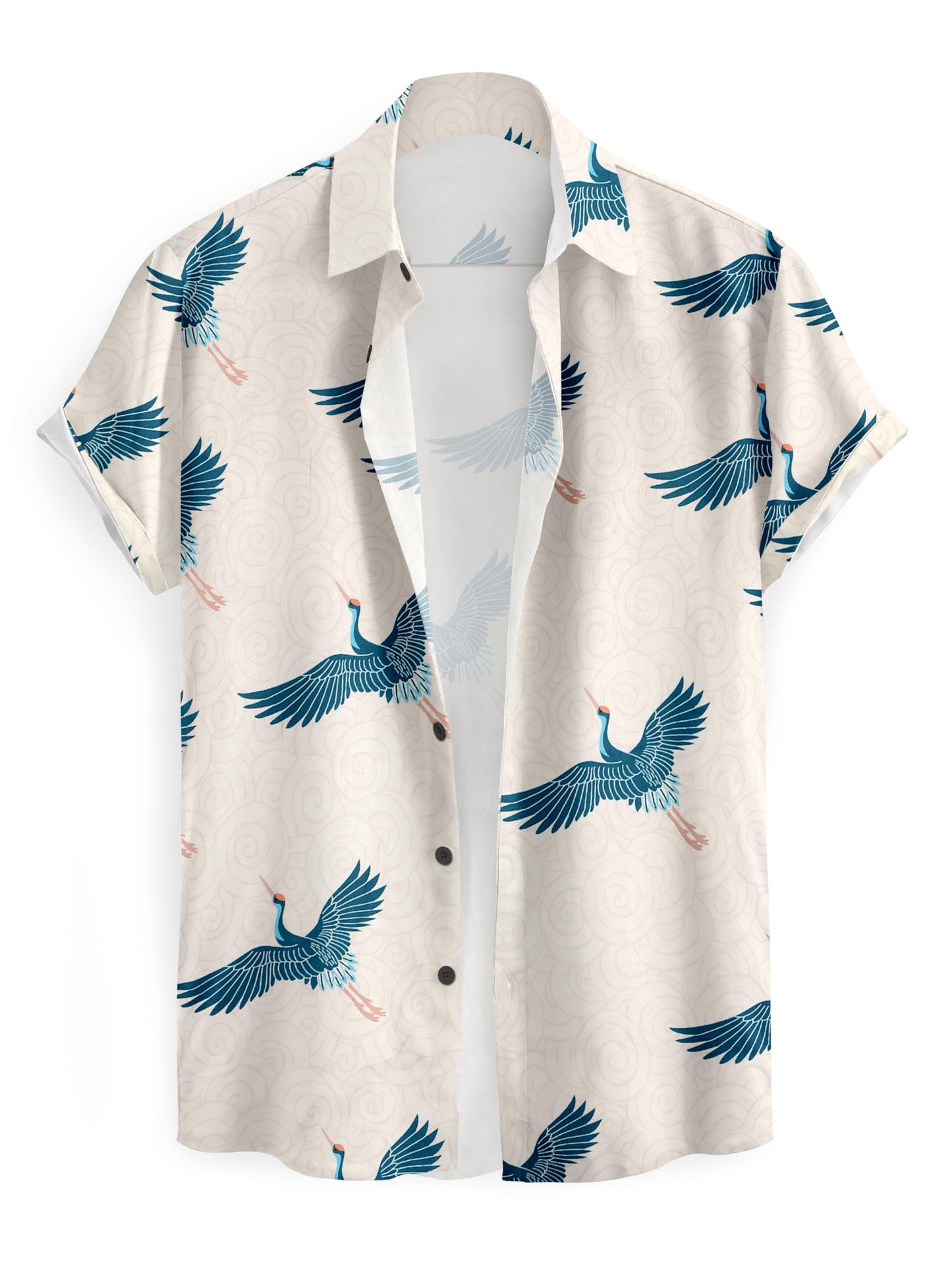 Casual Printed Half Sleeves Shirt for Man