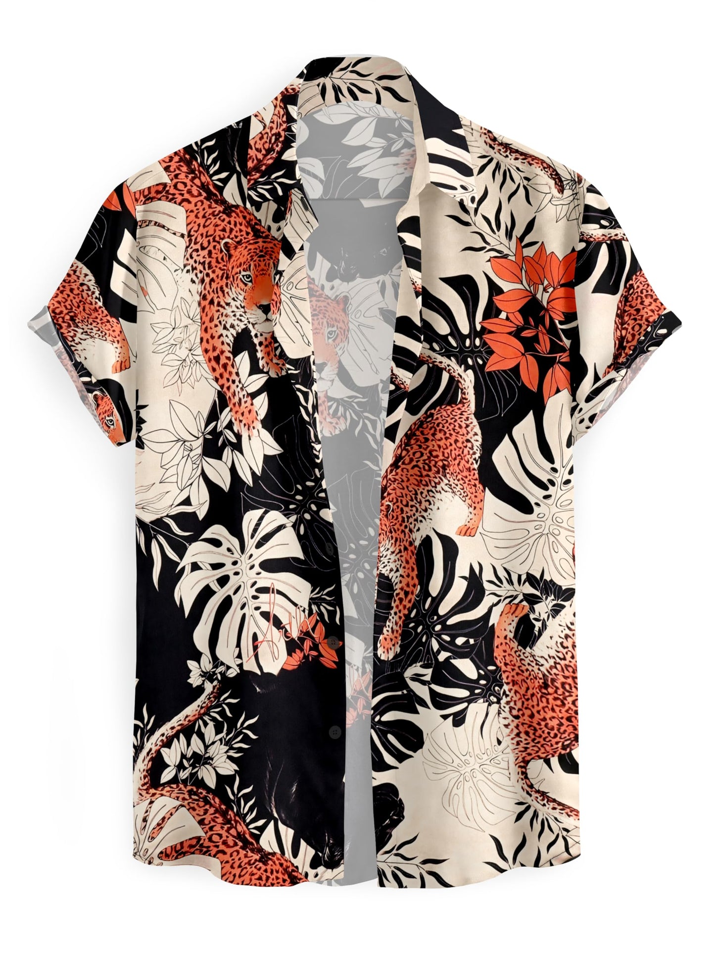 Casual Printed Half Sleeves Shirt for Man