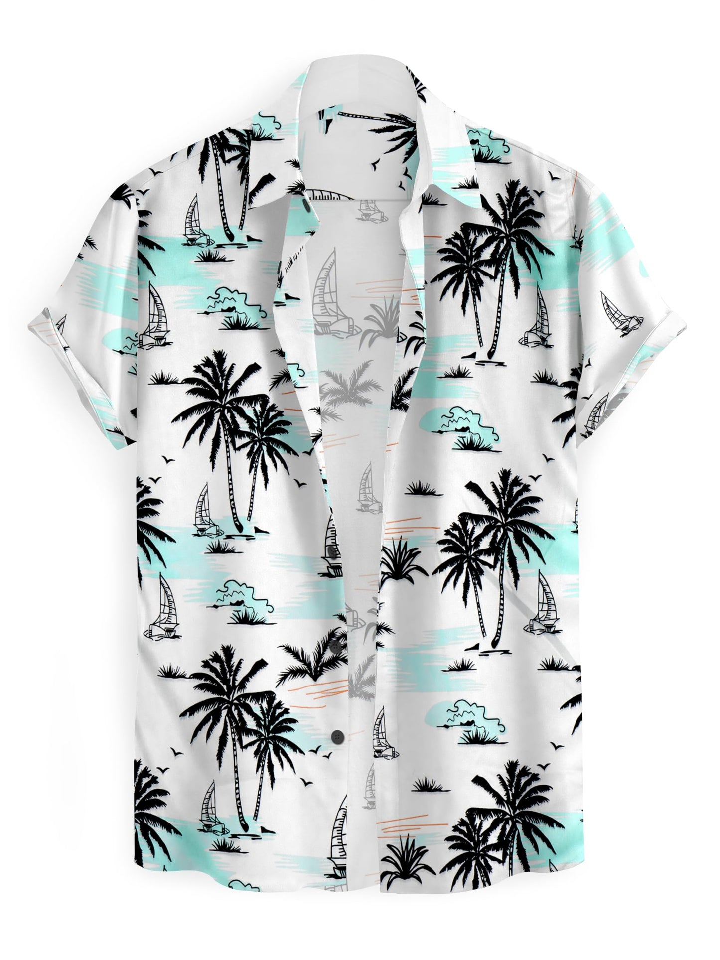 Casual Printed Half Sleeves Shirt for Man