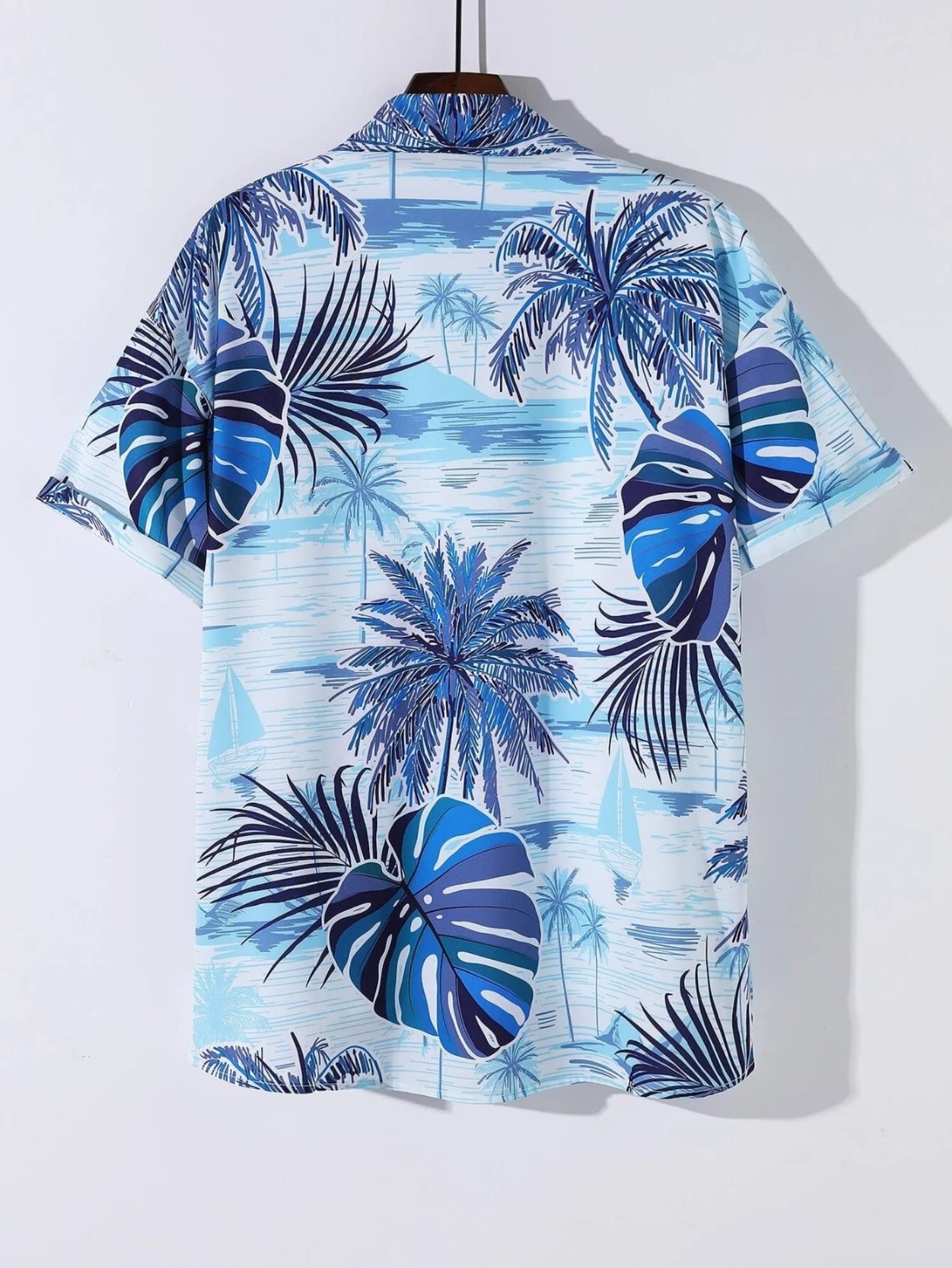 OM SAI LATEST CREATION Men's Casual Cotton Shirt – Button Down Summer Shirt for Men | Lightweight Textured Fabric | Perfect for Daily & Weekend Wear