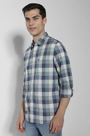 Mens Cotton Full Sleeves Check Shirts Pack of 1